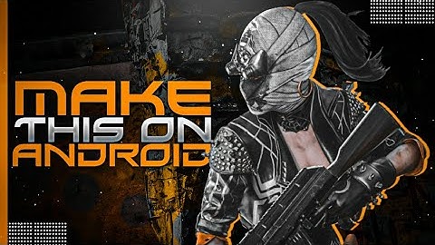 Create this latest pubg inspired thumbnail | in android | latest montage thumbnail | grafixz