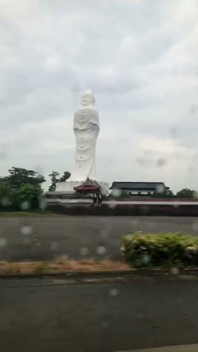 Goddess Kannon Statue (guardian goddess of mercy) | Fukushima, Japan #shorts