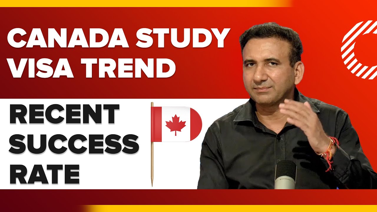 Canada Study Visa Trend 🇨🇦 | Recent Success Rate - YouTube