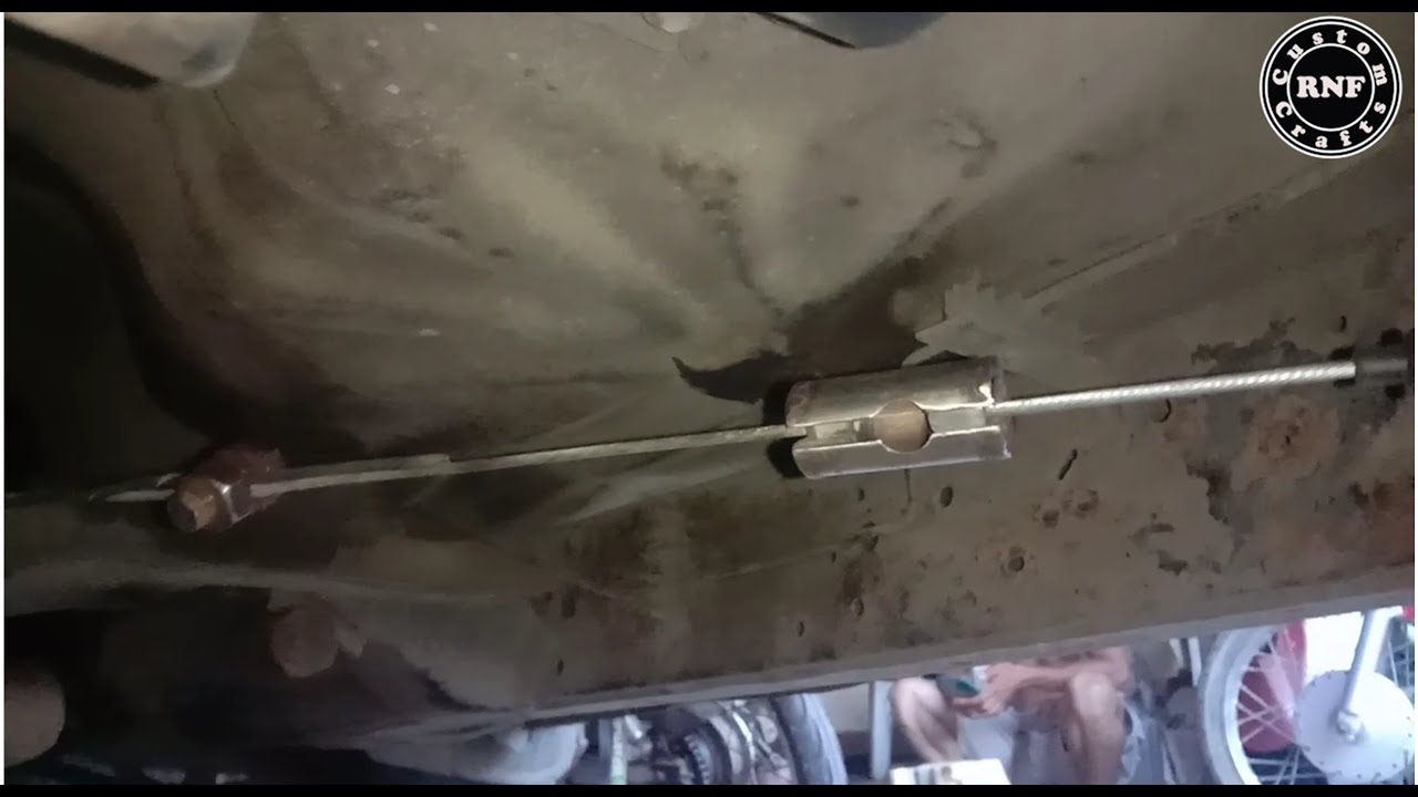 DIY Hand Brake Cable End Connector YouTube