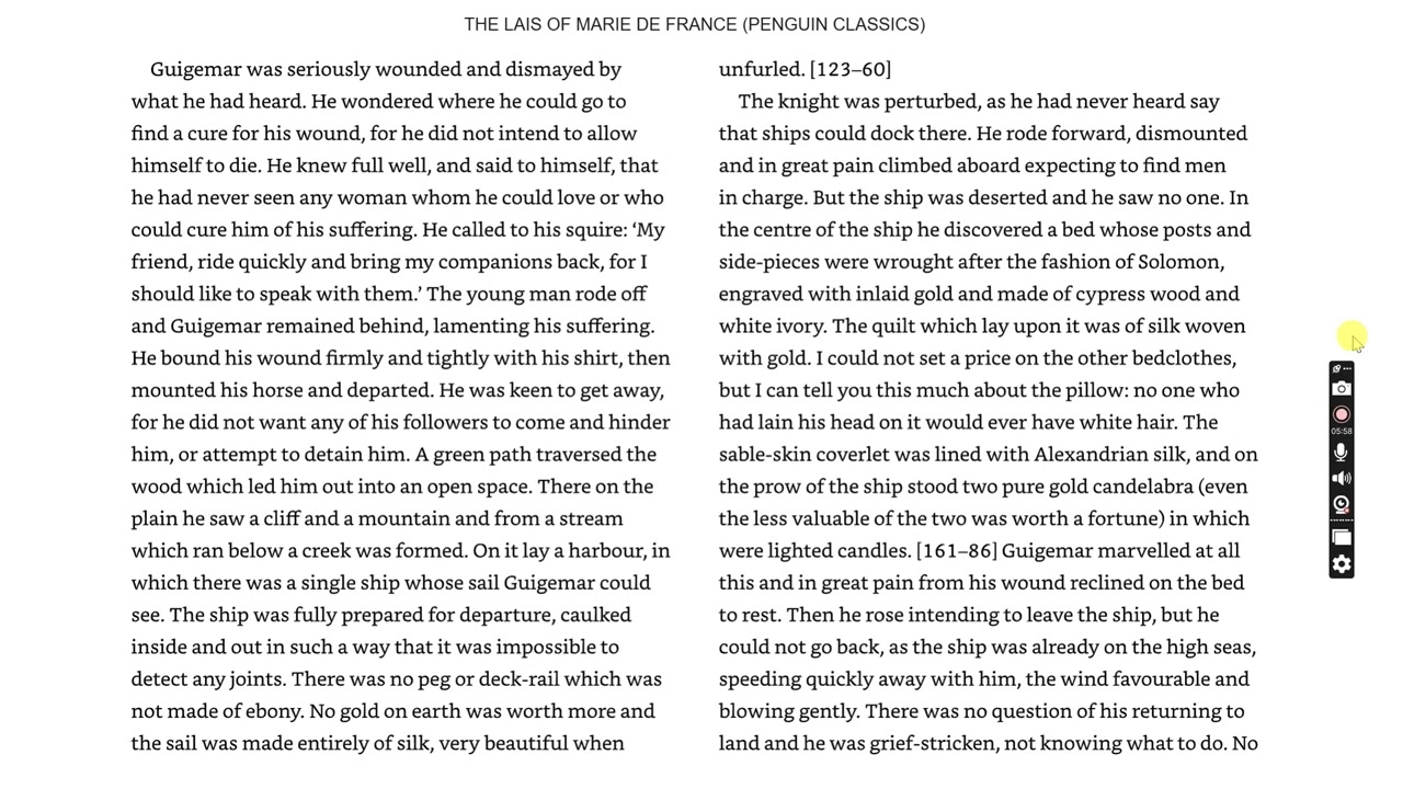 Guigemar Part 1 (English) - The Lais of Marie de France Audiobook