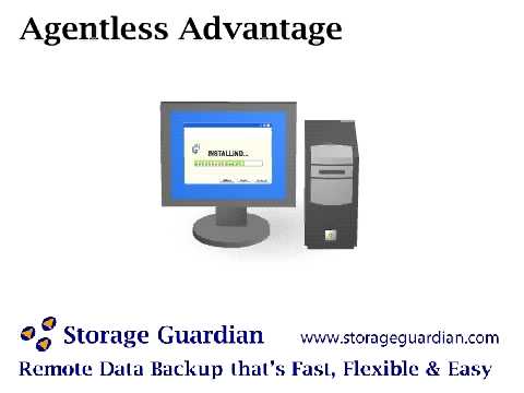 Agentless Remote Data Backup