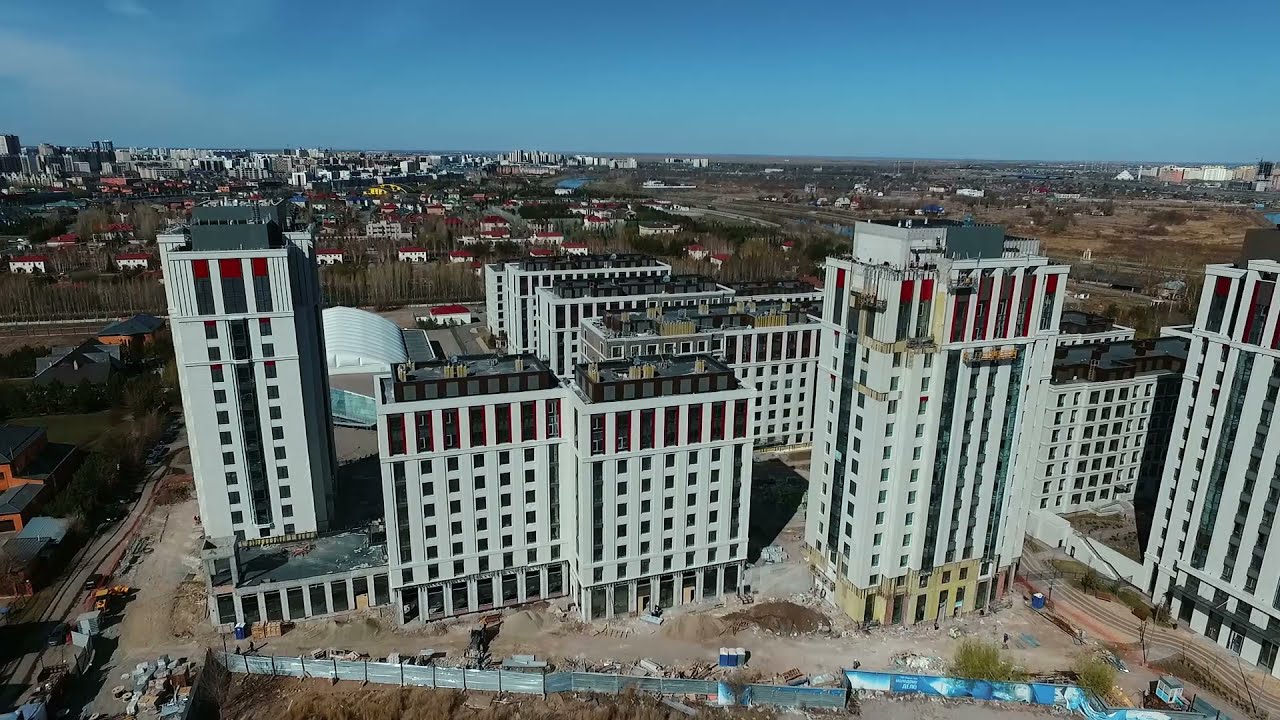 Ход строительства ЖК Central Park - 4 очередь. 30 04 2021 год