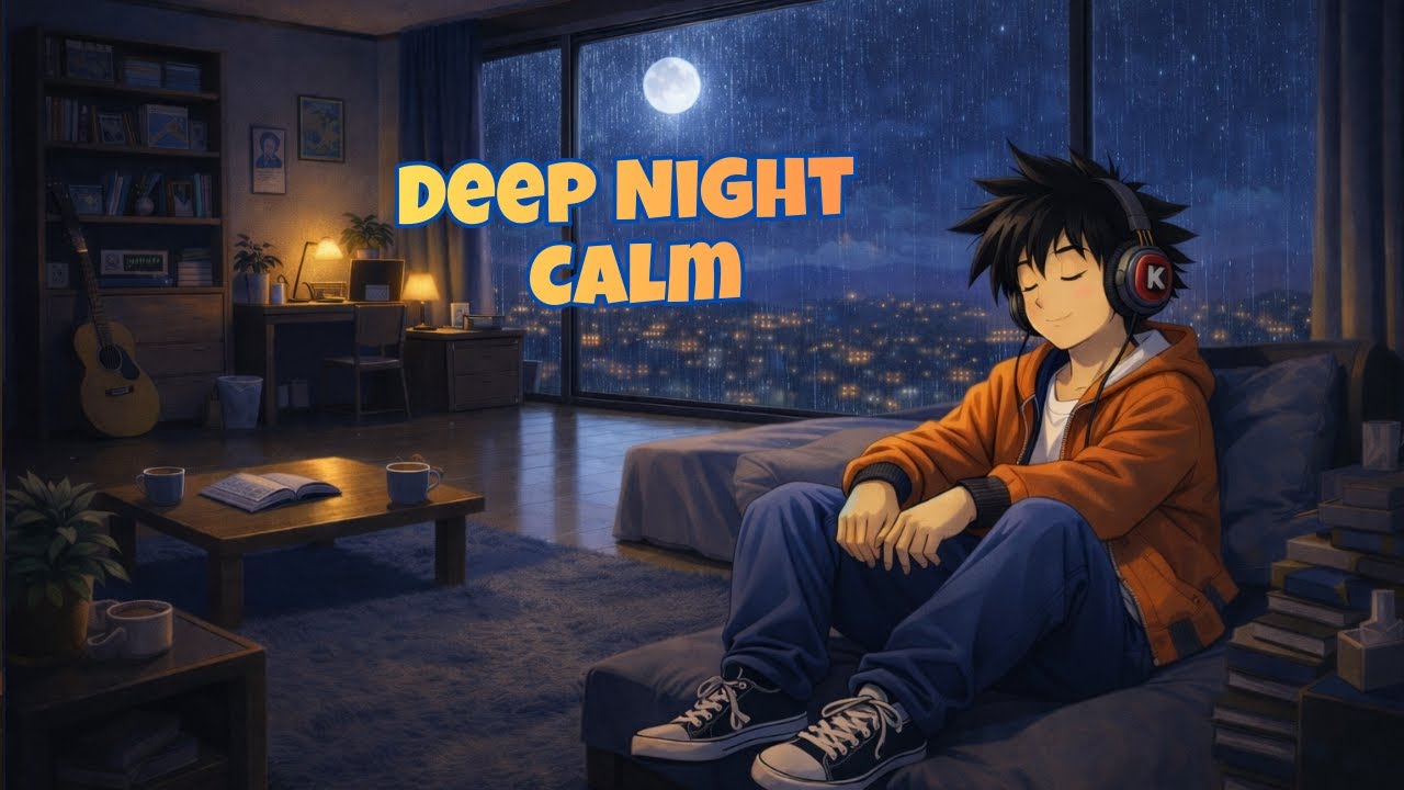 🎧 Chill Lofi Beats for Sleep 🌌 Deep Night Calm | Fall Asleep Fast