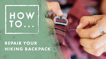 How to repair your hiking backpack | Salomon How To