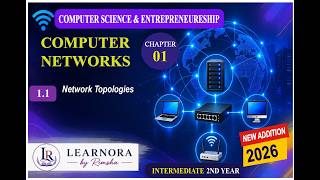 Chapter1| Network Topologies| Types of Network Topologies| 2nd Year| Computer Science