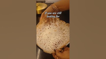 Appam recipe | How to make instant appam batter #shorts #ytshorts #shortsfeed