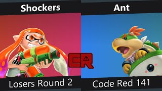 Code Red 141 Losers R2 - Shockers vs Ant