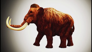 Mammoth Elephant 3D Model