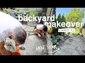 BACKYARD patio renovation: phase 2! | fixing what we did last year...