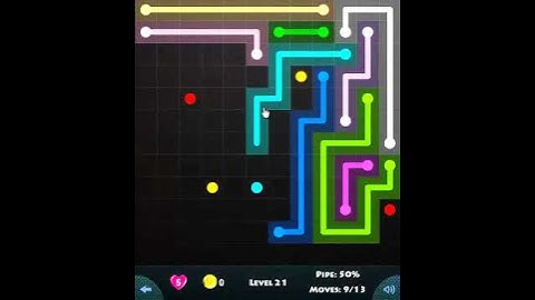 flow game facebook - 12 x 12 mania level 21 Connect the dots