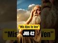 Mis Ojos Ahora Te Ven (Job 42) | La Oración de ARREPENTIMIENTO de Job  #shorts #Dios #fe