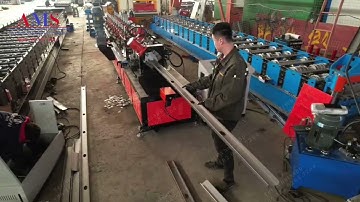 Auto Change Size C U Channel Roll Forming Machine