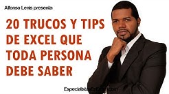 20 Trucos y Tips de Excel que toda persona debe saber - Durasi: 39.12. 