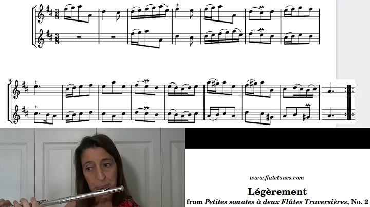 Boismortier: Legerement (Play Along)