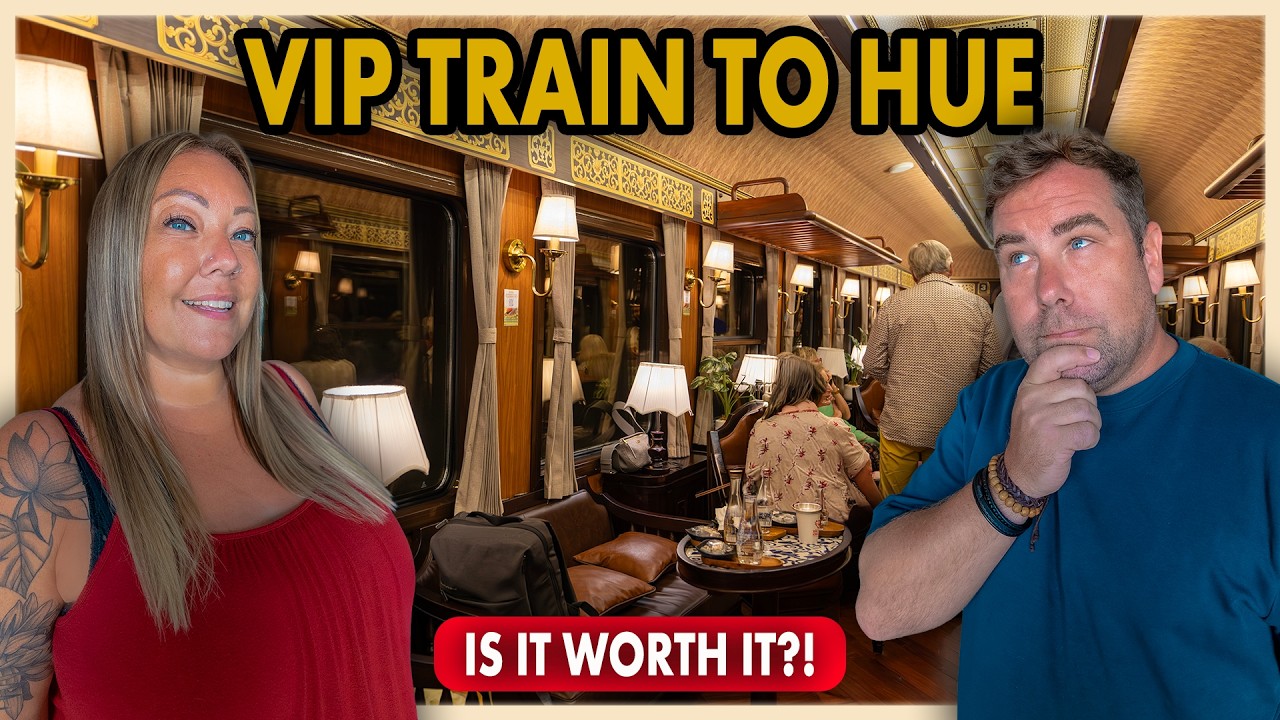 We Paid Extra For The VIP Train To Hue... Was It Worth It? 🇻🇳