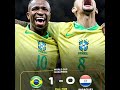 timnas Brazil telah lolos piala dunia 2026 setelah gol tunggal Vinicius junior