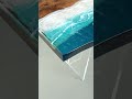 Guess how long it takes to make an ocean table? 🌊✨ A few weeks, or maybe a few months? #epoxytable