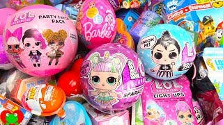 lol boys sparkle series surprise eggs stickers lip gloss party favors and surprises