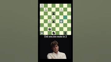 Did you see MATE in 2? #chess #magnuscarlsen