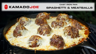 Kamado Joe Spaghetti and Meatballs