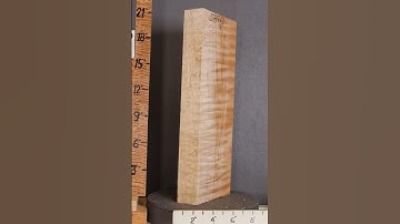 D5891Musical Billet Curly Maple Lumber  #luthier #woodworking #guitarbuilding