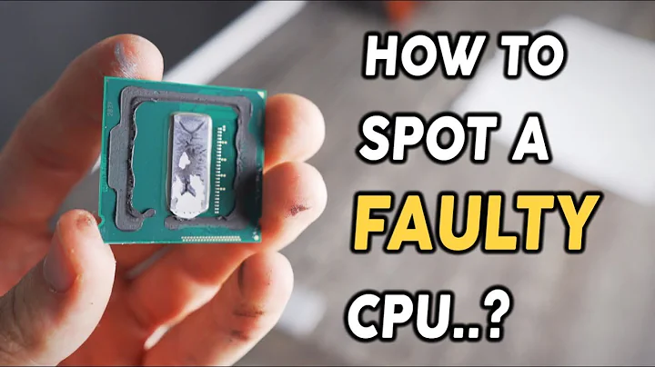 How to Spot a FAULTY CPU.....? The i7-4770 Dilemma....