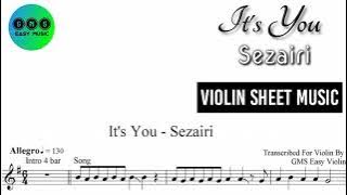 [BackingTrack] It's You - Sezairi [Piano Karaoke With Sheet Music]