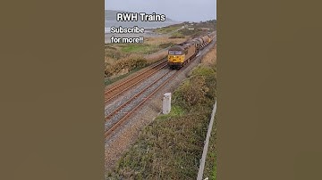 Railhead Treatment Train jetting the tracks 56049 & 56051 #rhtt #colas