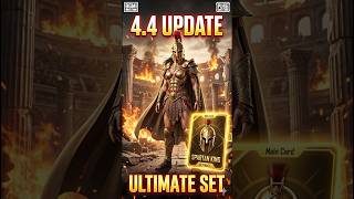 BGMI 4.4 Update: 1st SPARTAN KING GLADIATOR ULTIMATE SET is Here! 🔥