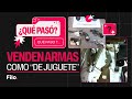 Venden armas de fuego como de juguete en Villa Urquiza | Qué Pasó