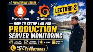 Install Grafana on Linux and Connect with Prometheus | Complete Hindi Tutorial