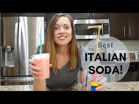 How To Make An Italian Soda - Easy!