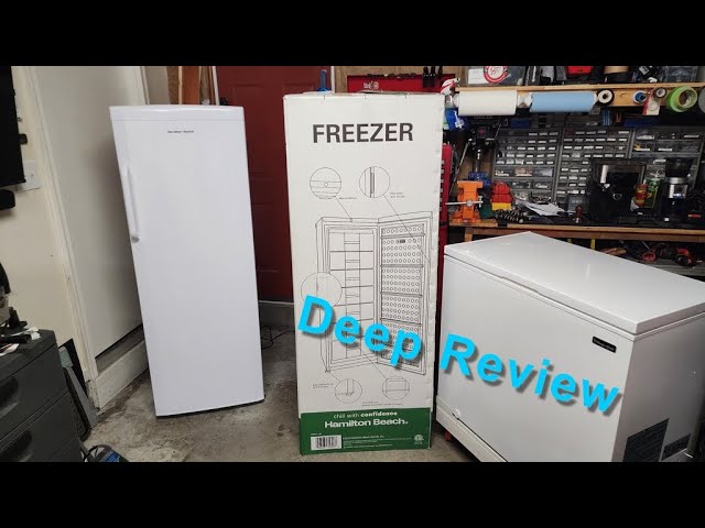Hamilton Beach 11 cu. ft. Upright Freezer with Drawer Organization
