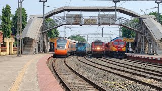 Epic 4 Train Meet at Balagarh Station | Indian Railways Action Wealth