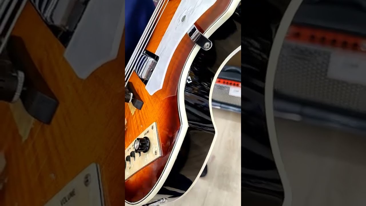 LEGENDのバイオリンベース。買いたい…② 型式不明。このモデルは