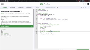Problem #2 - Permutations of a given string | Problem Solving Series | Beginner to Advanced