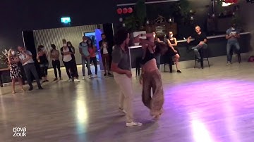 Brazilian Zouk Improvisation - Flavio & Wendy Demo 10 Sep 2020, Montpellier, France