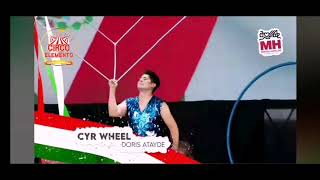 Circo Elemento - Cubo y Cyr wheel