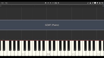 Polyphia - G.O.A.T Intro - (Piano)