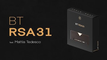 BT RSA31 feat. Mattia Tedesco | Boutique Tones