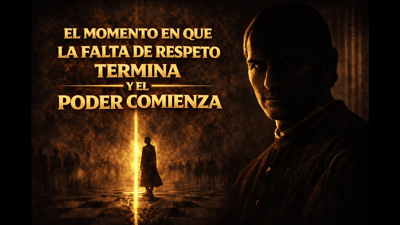 Cuando Aprendes Esto, la Falta de Respeto Termina — y el Poder Comienza (Maquiavelo)