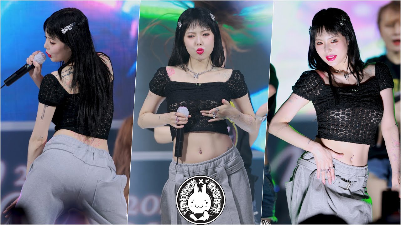 [4k] 230526 현아 직캠 언더붑 스타일의 시스루 패션으로 축제 무대하는 현아 풀영상 Hyuna Fancam 한밭대학교 축제 By 벤뎅이 Youtube