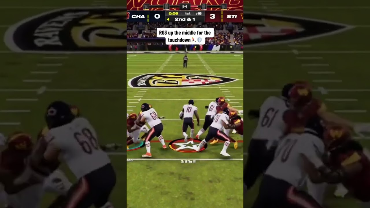 Ver RG3 up the Middle for the touchdown🏃♂️💨 #madden24 #nfl #allmadden #madden #football #ultimateteam en YouTube Ver RG3 up the Middle for the touchdown🏃♂️💨 #madden24 #nfl #allmadden #madden #football #ultimateteam en YouTube