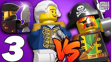 LEGO LEGACY Heroes Unboxed - Gameplay Walkthrough Part 3 - Piptown United Chapter 1 (iOS Android)