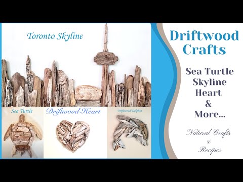 DIY ~ Driftwood Crafts! Limitless ways to use driftwood, to make amazing wall hangings.