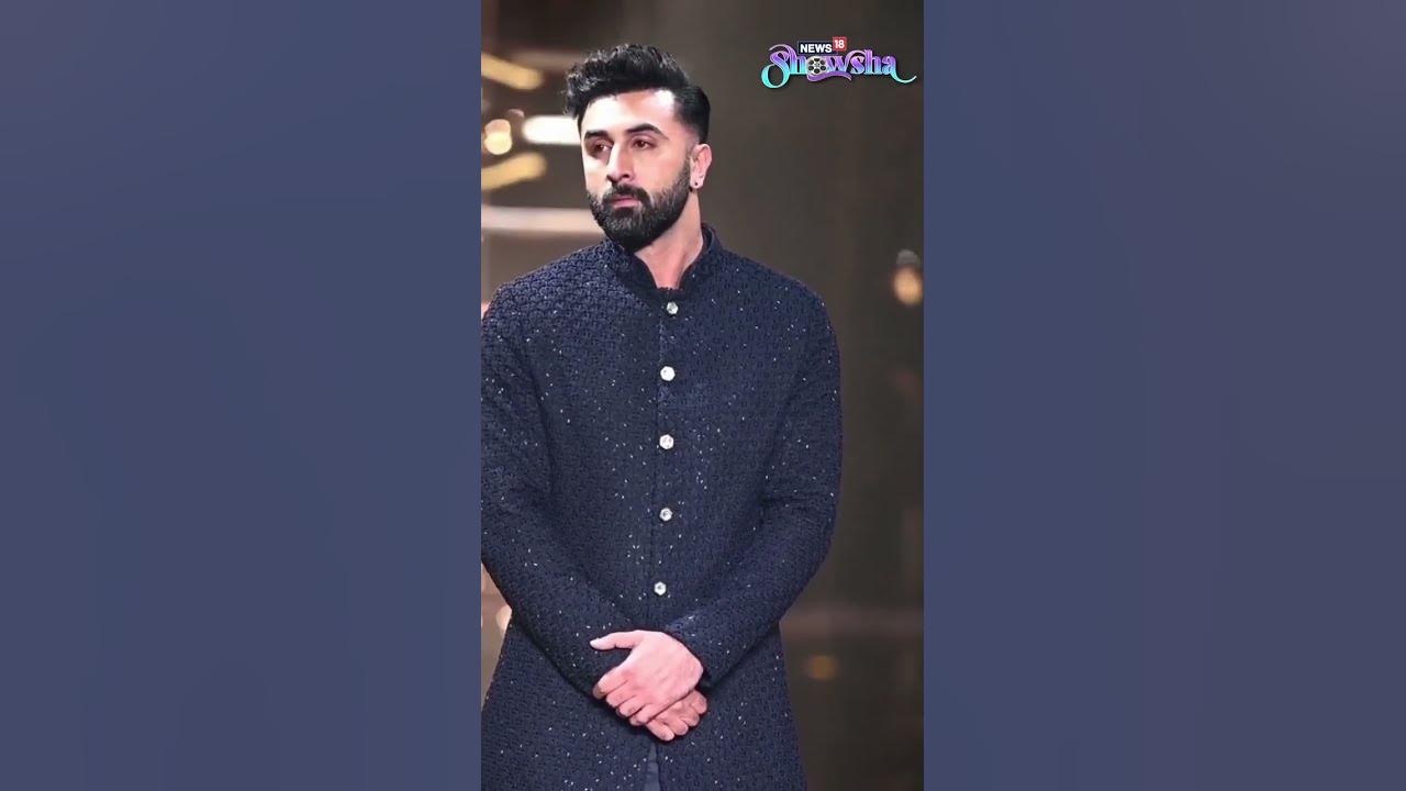 Ranbir Kapoor at ICW 2023! Actor Looks Ravishing in Shimmery Fusion Outfit  As He Turns Showstopper for Kunal Rawal (View Pics and Video)