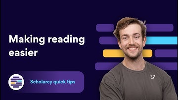 Customise how you read articles with Scholarcy