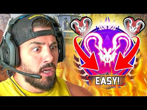 NICKMERCS HITS APEX PREDATOR! Full Reaction + Gameplay 