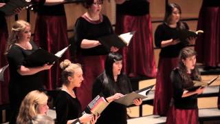 University of Utah's Women's Chorus performing 'The Snow' Edward Elgar